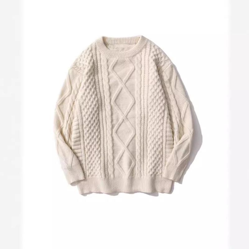 Knitwear, Cardigans & Sweaters | Cable Knit Crew  – Mens Clothing ink cable